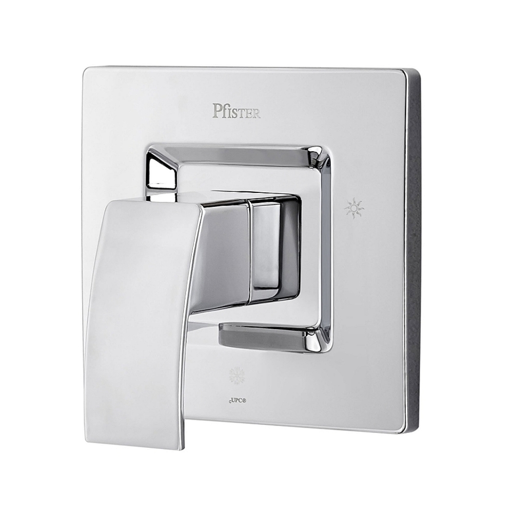New! Pfister Kenzo 1-Handle Tub and Shower Valve Trim, Chrome